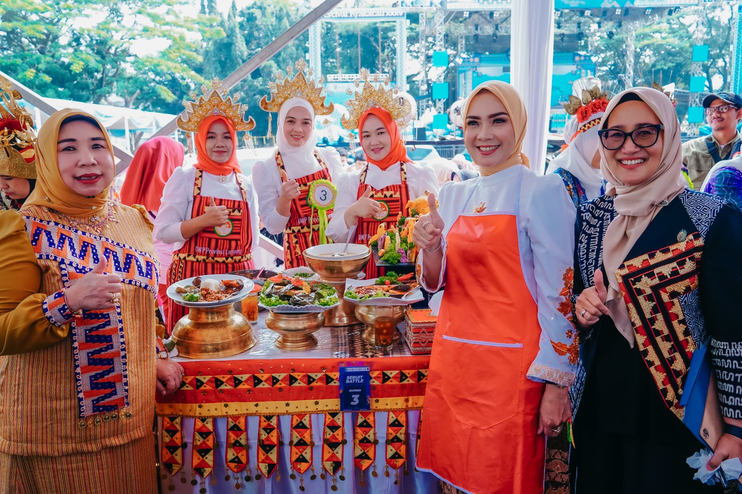 Wulan Mirza Ajak Masyarakat Lestarikan Seruit sebagai Warisan Kuliner Lampung