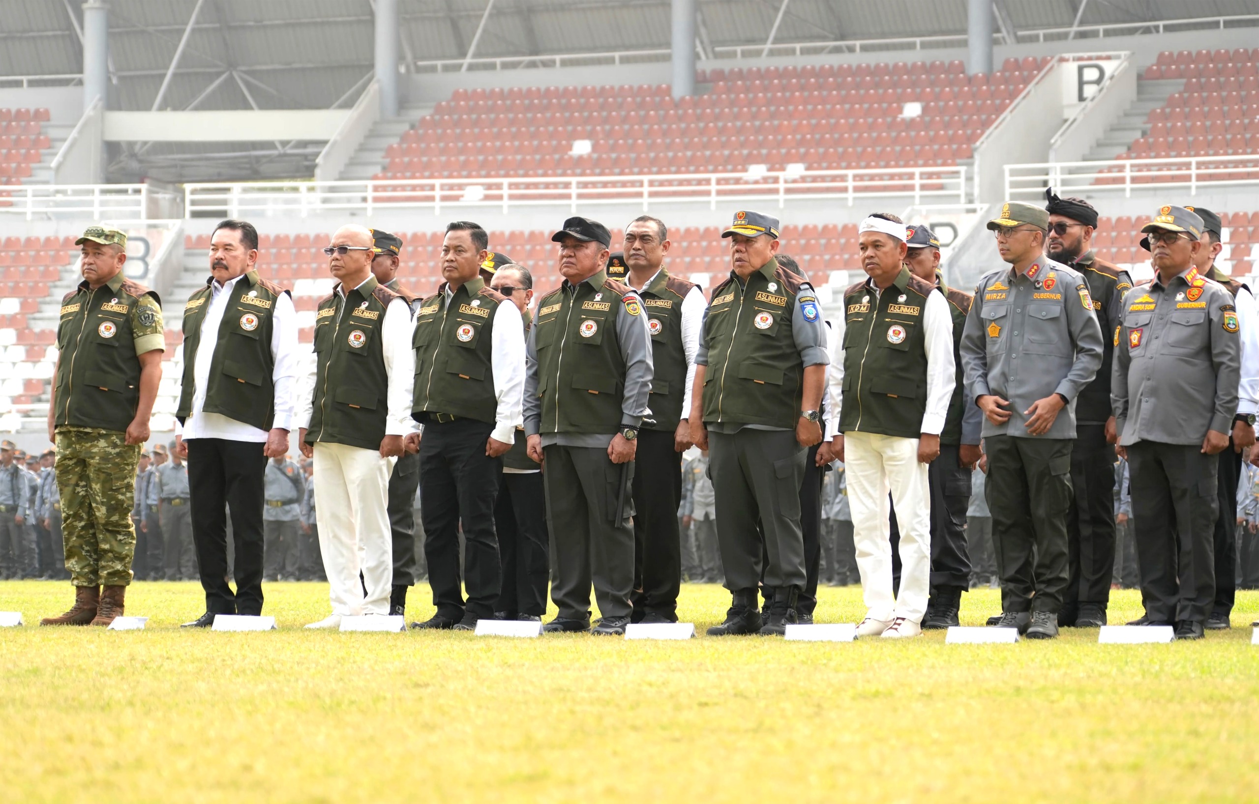 Gubernur Mirza Tegaskan Penguatan Satlinmas sebagai Pilar Keamanan dan Perlindungan Masyarakat Lampung