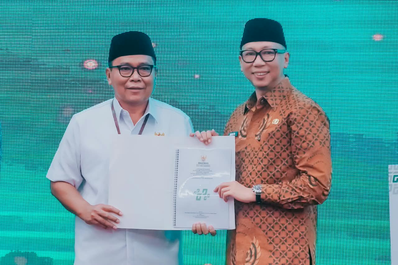 Pemprov Lampung Dorong Pengelolaan Zakat Diperkuat Hingga Tingkat Desa