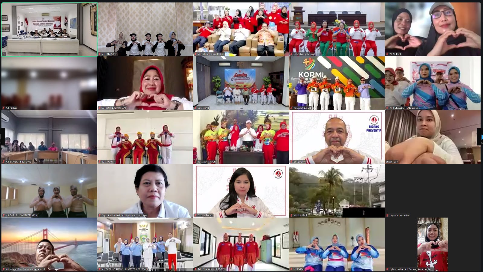 Lewat Lomba Senam Nasional, Pemprov Lampung Gerakkan Budaya Hidup Sehat