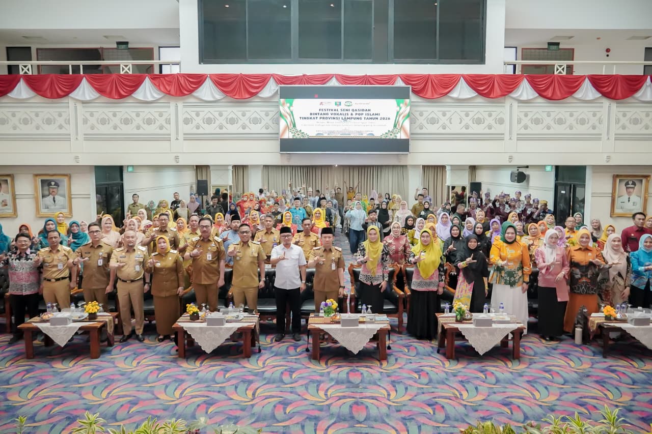 Lewat Seni Islami, Pemprov Lampung Dorong Generasi Muda Kreatif dan Berkarakter
