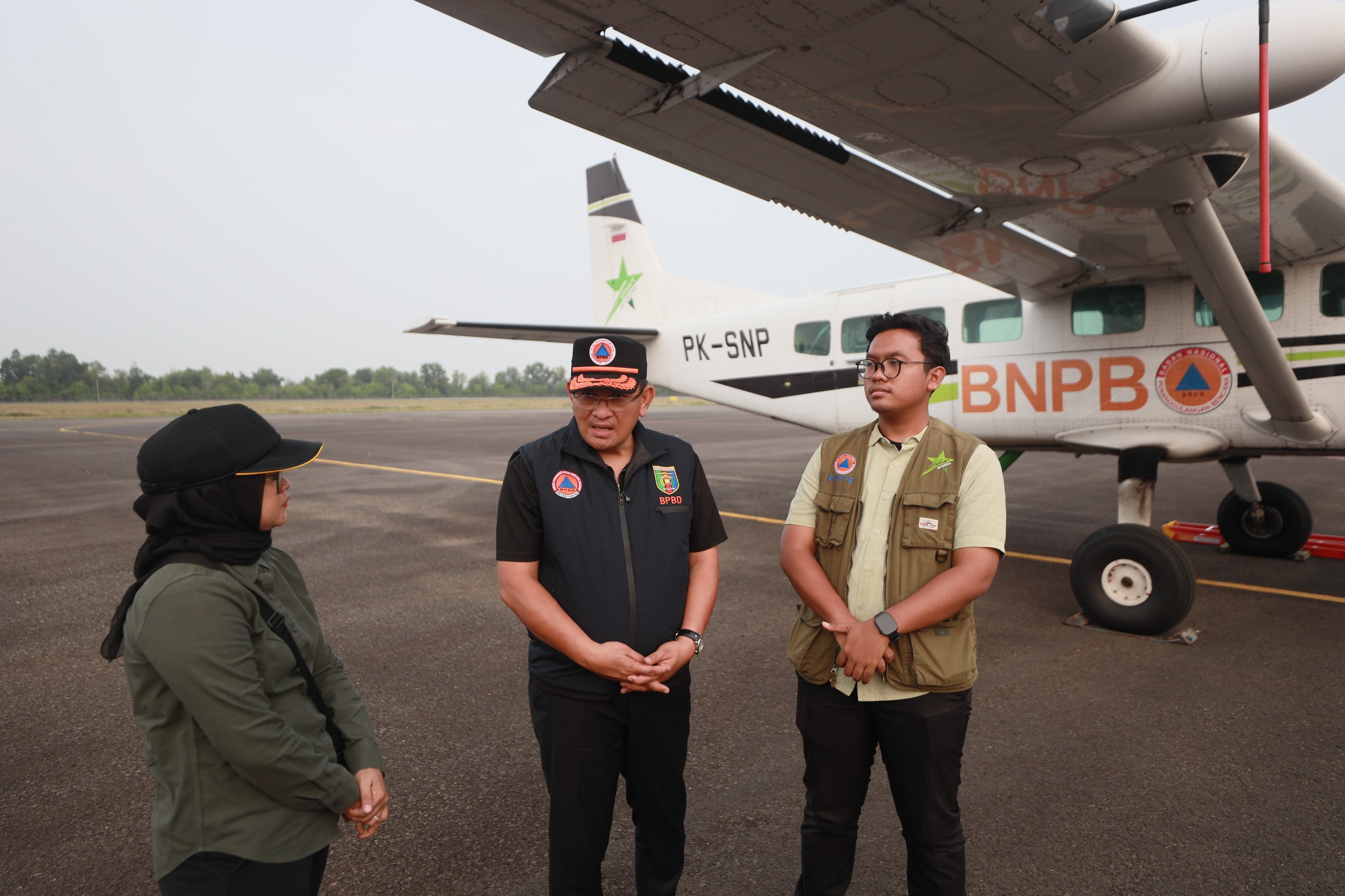 Pemprov Lampung Gencarkan Padamkan Karhutla di Way Kambas dan Sekitarnya, Turunkan Satgas Darat dan Udara