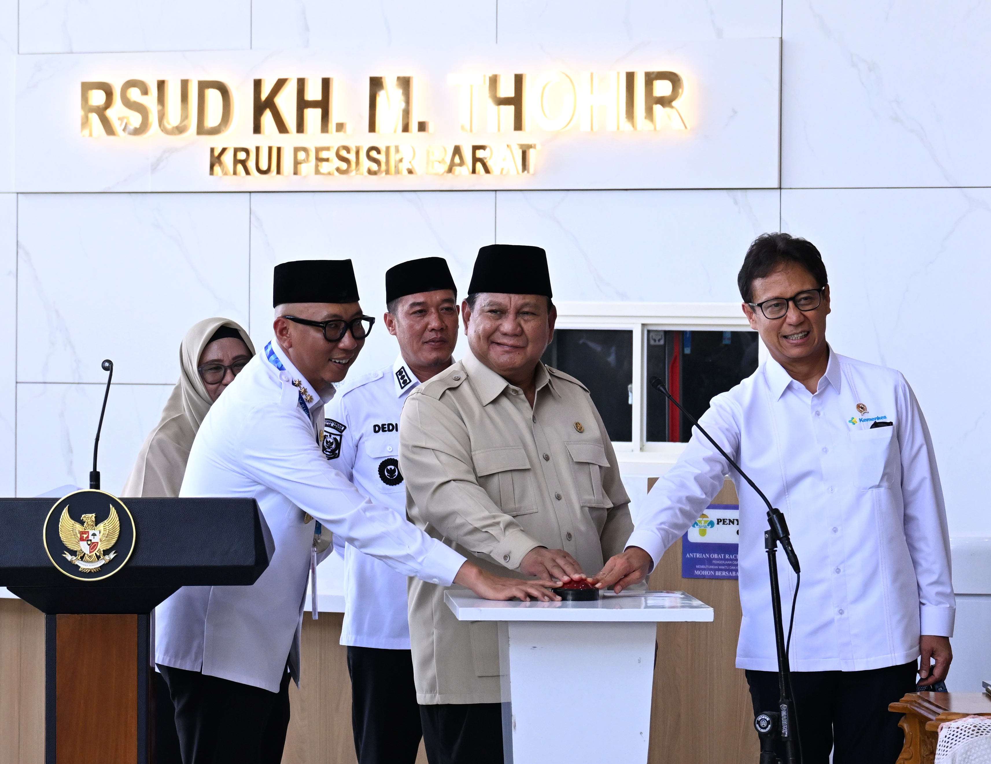Presiden Prabowo Resmikan RSUD K.H. Muhammad Thohir Krui, Hadirkan Layanan Kesehatan Modern Masyarakat Pesisir Barat