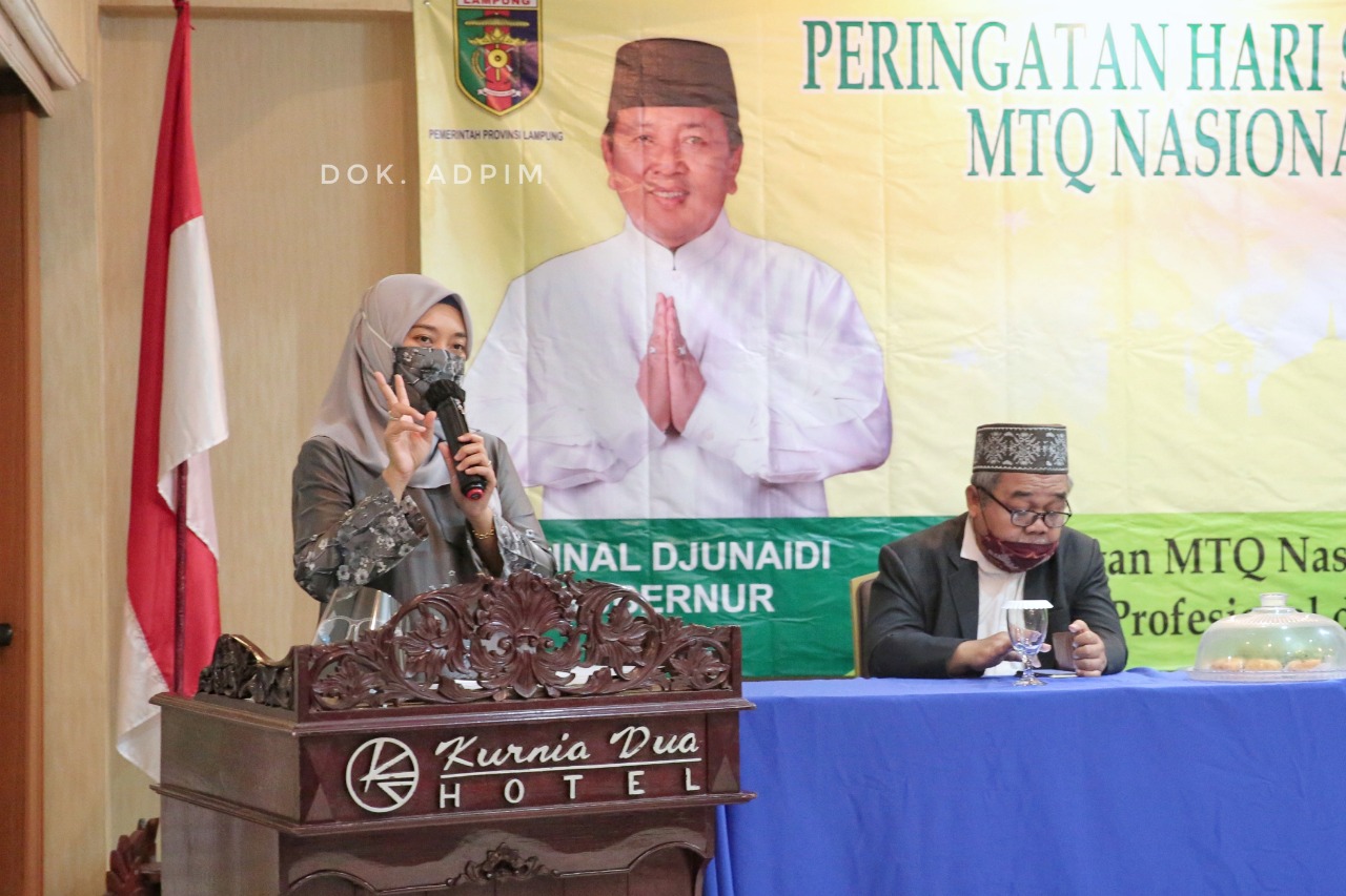 Pemprov Lampung Beri Pembekalan Kafilah MTQ Tingkat Nasional ke-28