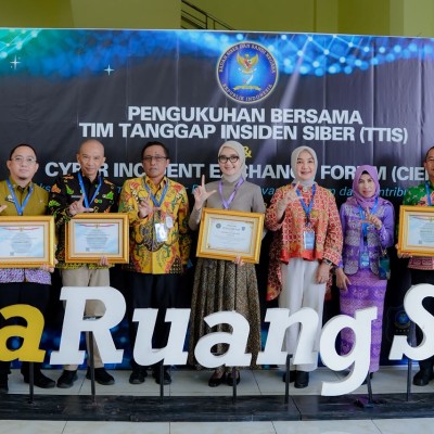 Keamanan Siber Diperkuat, Pemprov Lampung Raih Apresiasi Nasional dari BSSN
