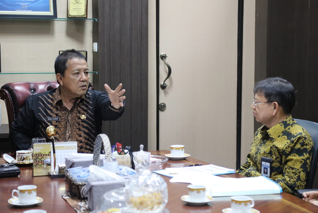 Gubernur Arinal Gandeng Ditjen Perbendaharaan Kemenkeu untuk Kawal Penggunaan Dana APBN