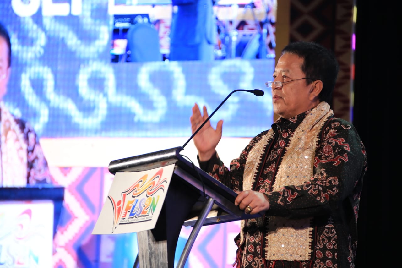 Kemendikbud Puji Gubernur Arinal, Festival Seni Siswa Tingkat Nasional Berlangsung Sukses