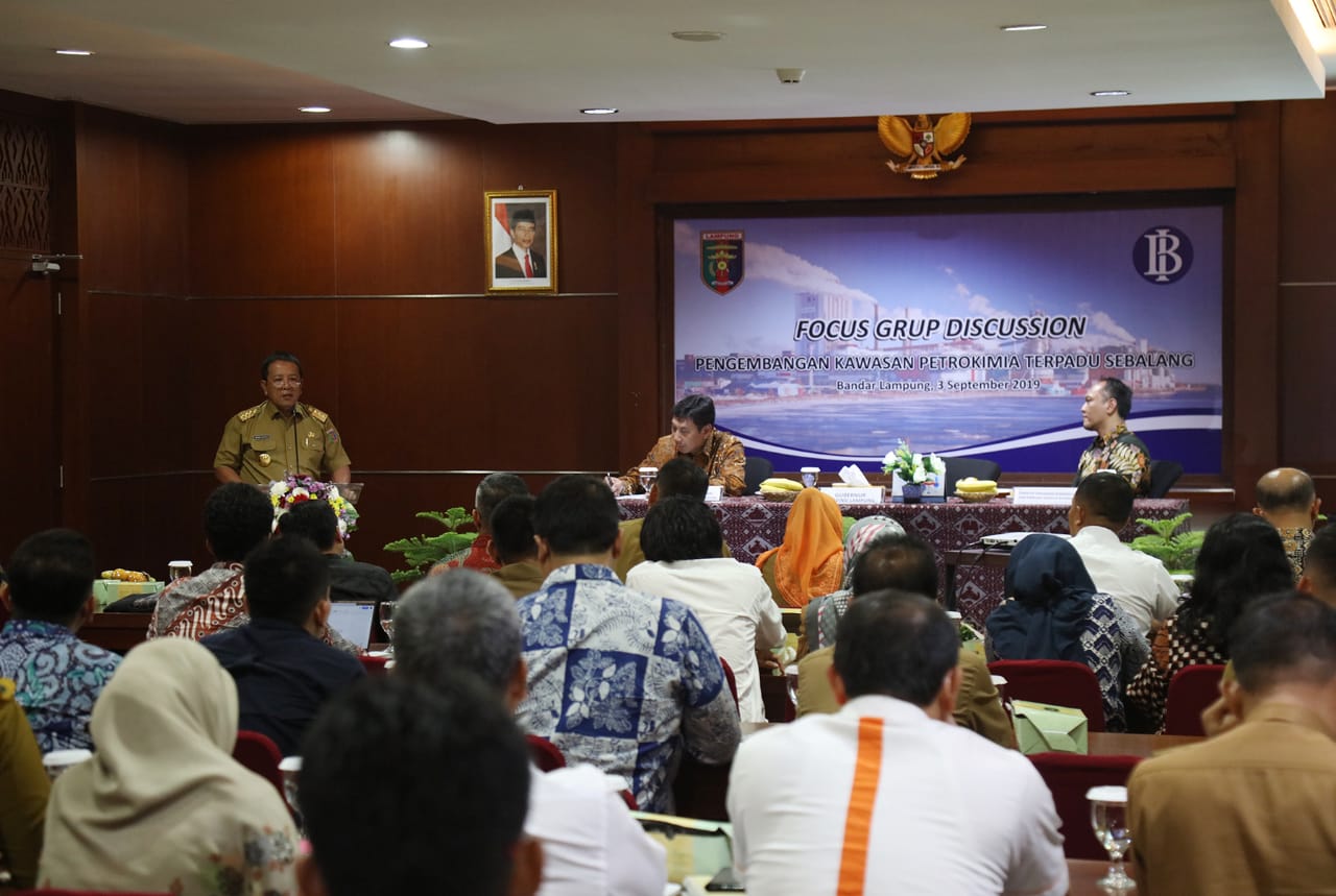 Gubernur Arinal Upayakan Percepatan Pembangunan Kawasan Industri Terpadu Sebalang