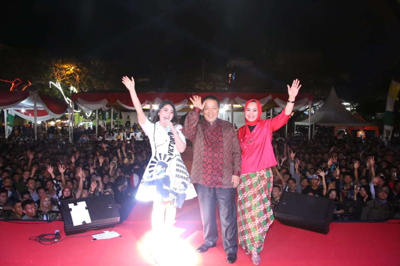 Pemprov Gelar Malam Syukuran dan Pesta Rakyat