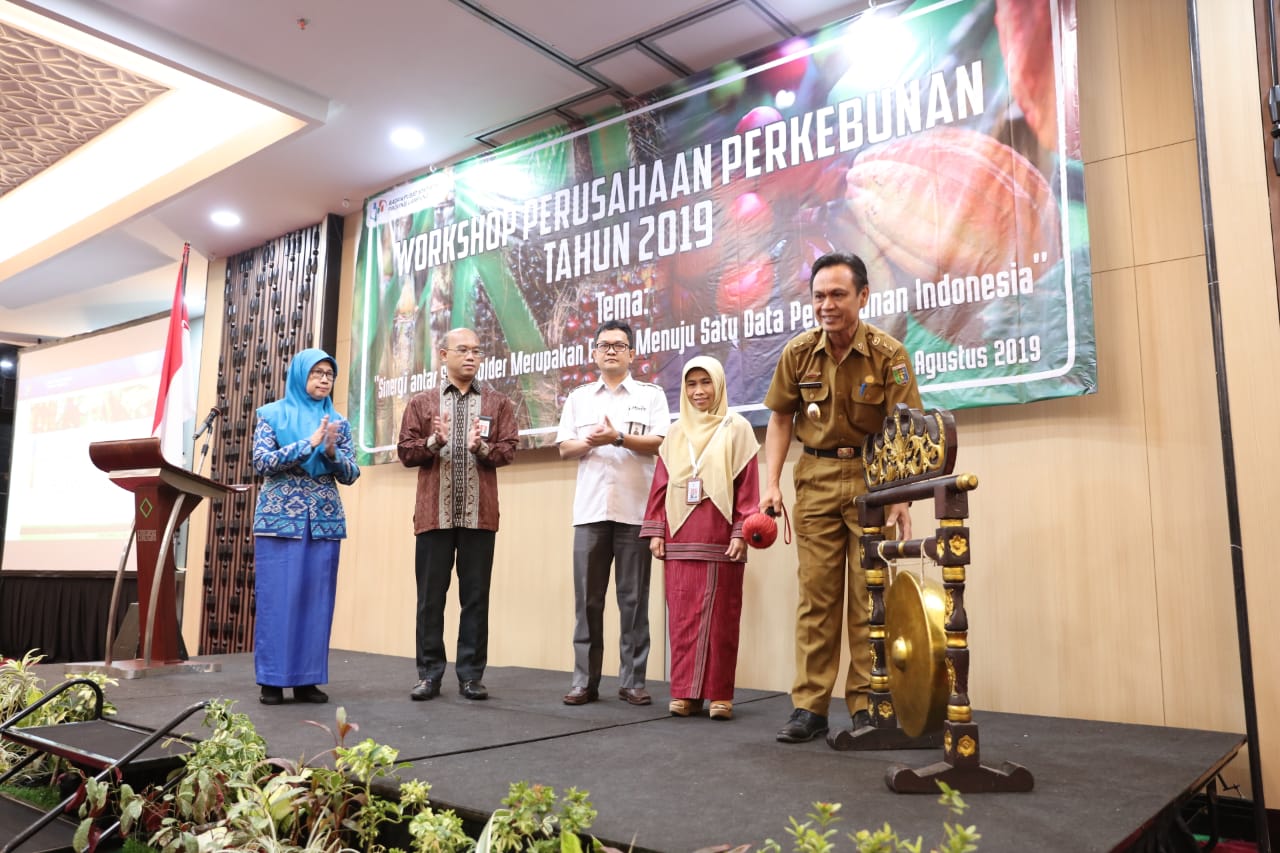 Pemprov Gandeng BPS Himpun Data Perkebunan