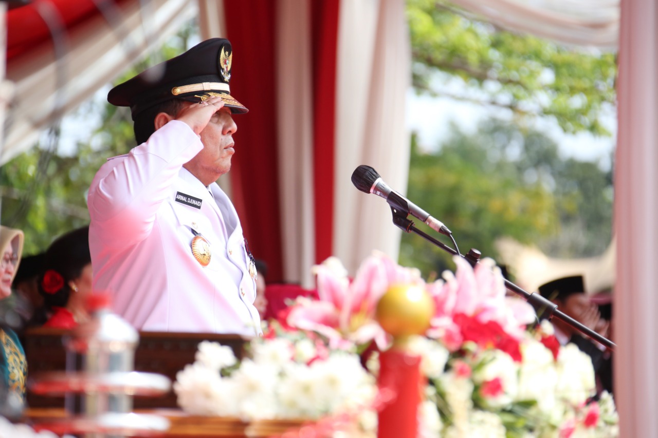 Gubernur Arinal Jadi Inspektur Upacara HUT RI ke- 74