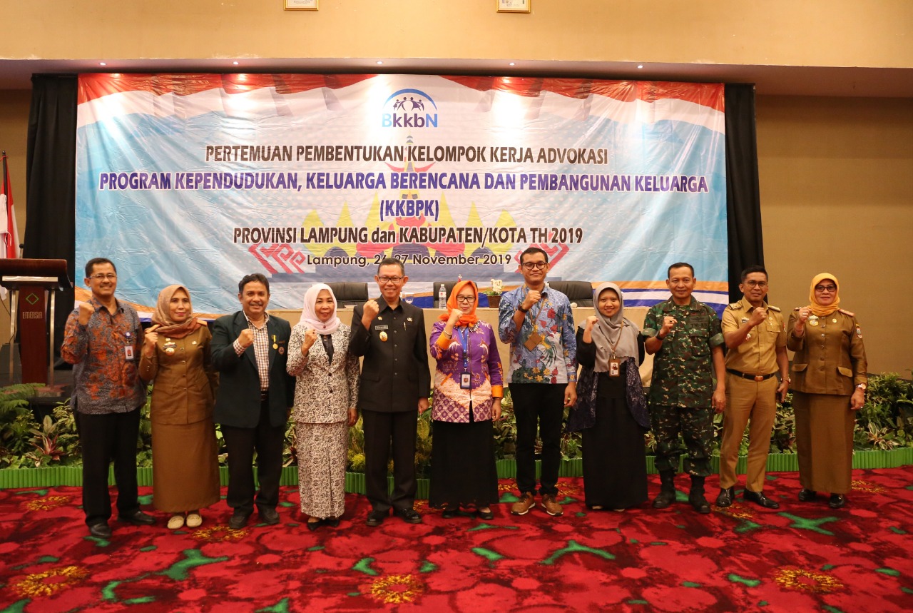 Gubernur Minta Pemprov Lampung Bangun Sinergitas untuk Wujudkan Pembangunan Berbasis Penguatan Keluarga melalui Program KKBPK