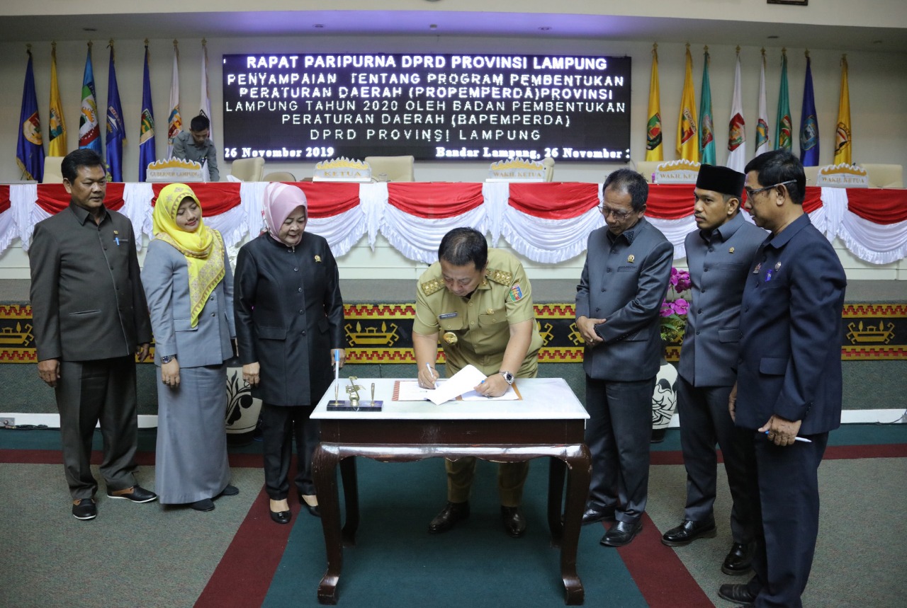 Hasil Sidang Paripurna KUA PPAS RAPBD 2020 Disampaikan ke Mendagri, Gubernur Usulkan 7 Jalan Provinsi Ditingkatkan Jadi Jalan Nasional