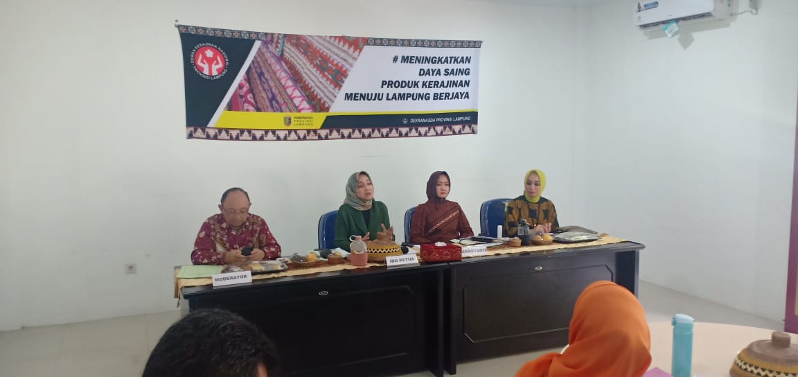 Dec  Riana Sari Arinal Sinergikan Program Kerja Dekranasda Provinsi Lampung dan Kabupaten/Kota