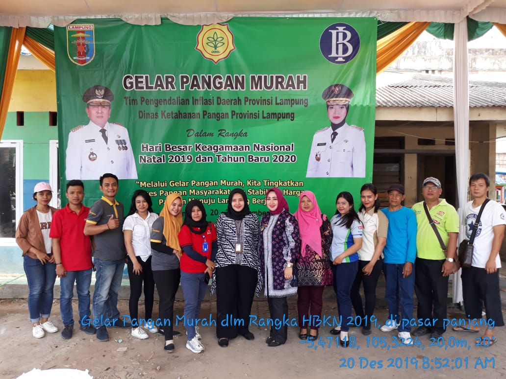 Jelang Nataru Pemprov Lampung Gelar Pasar Murah