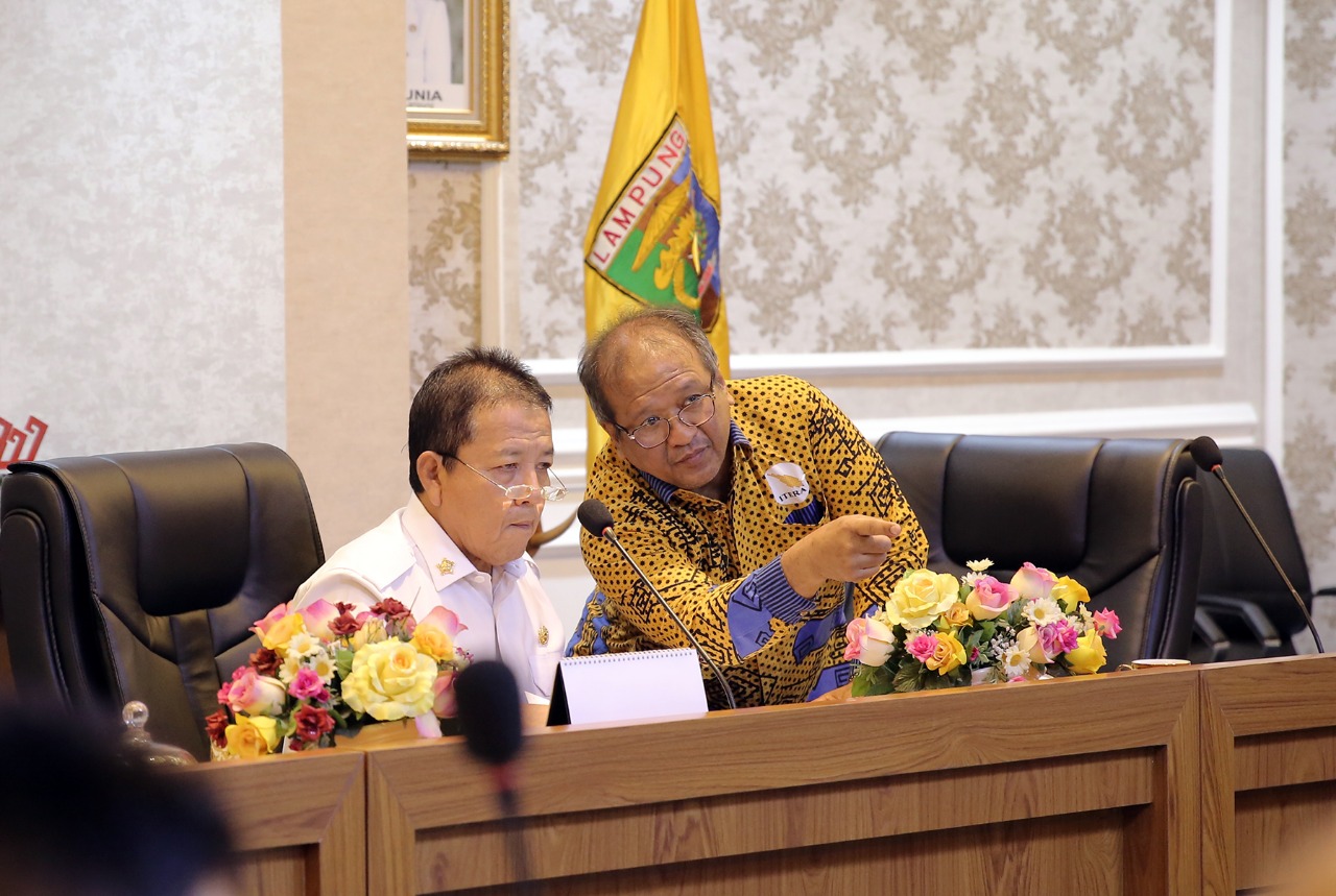 Akomodir Kebutuhan Olahraga dan Rekreasi Masyarakat, Gubernur Arinal Bahas Desain Sport dan Convention Center Terpadu Bersama Itera