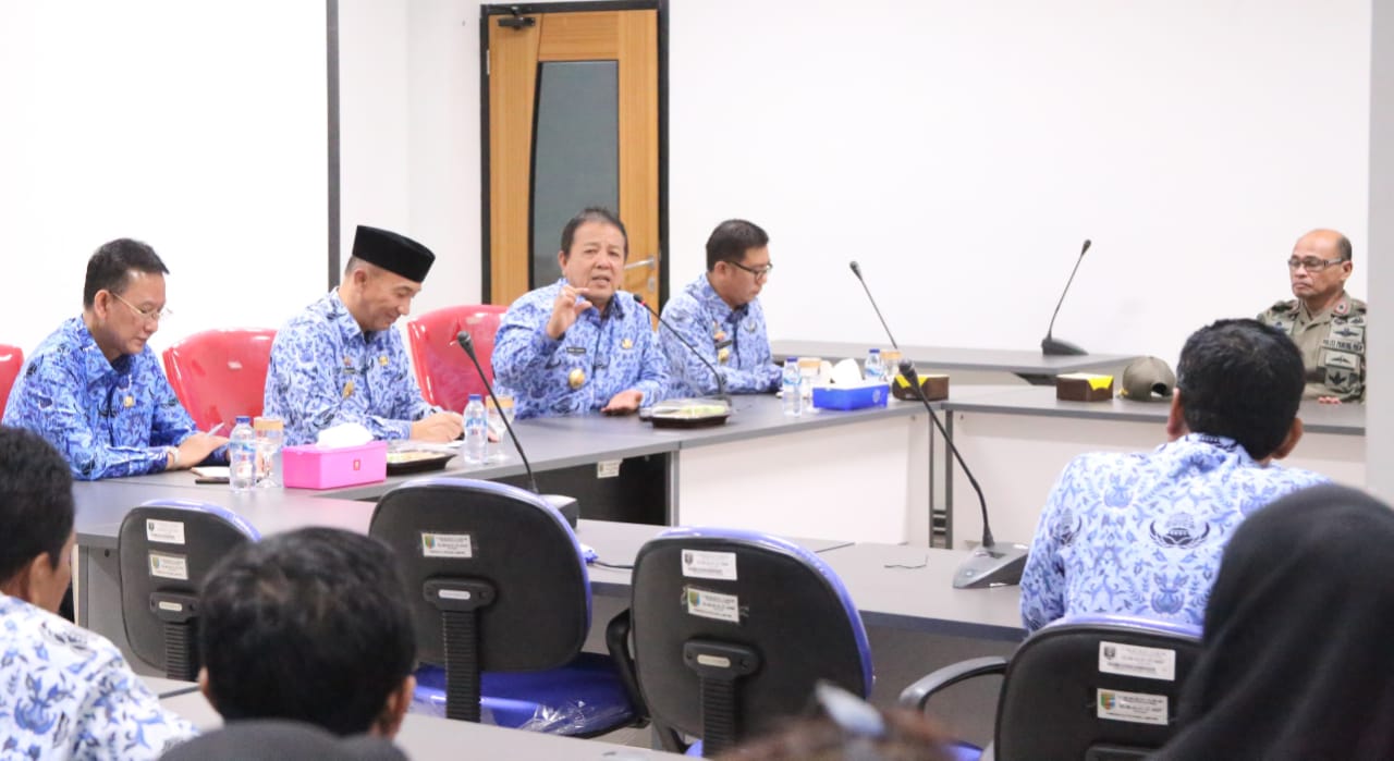 Gubernur Arinal Sidak ke Dinas Bina Marga, Minta Tingkatkan Kinerja dan Jauhi Korupsi