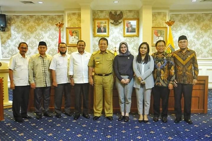 Pemprov Lampung Menerima Kunjungan Komite II DPD RI