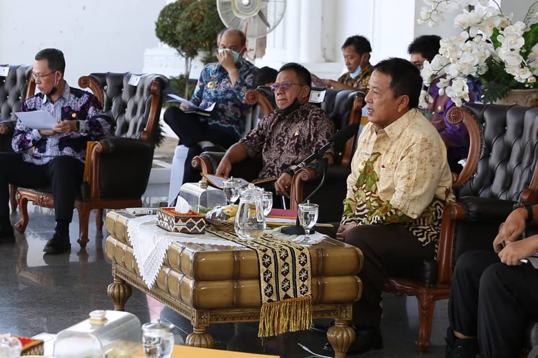 Gubernur Arinal Instruksikan Bupati/Walikota Lakukan Pengawasan Penyebaran Covid-19 di Kabupaten/Kota