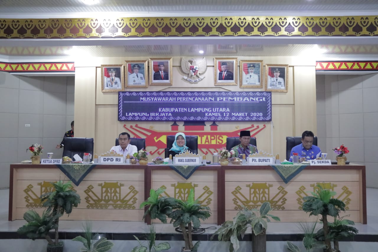 Hadiri Musrenbang di Lampung Utara, Wagub Chusnunia Soroti Kinerja Birokrasi dan Ajak Masyarakat Bangkit Membangun Daerah