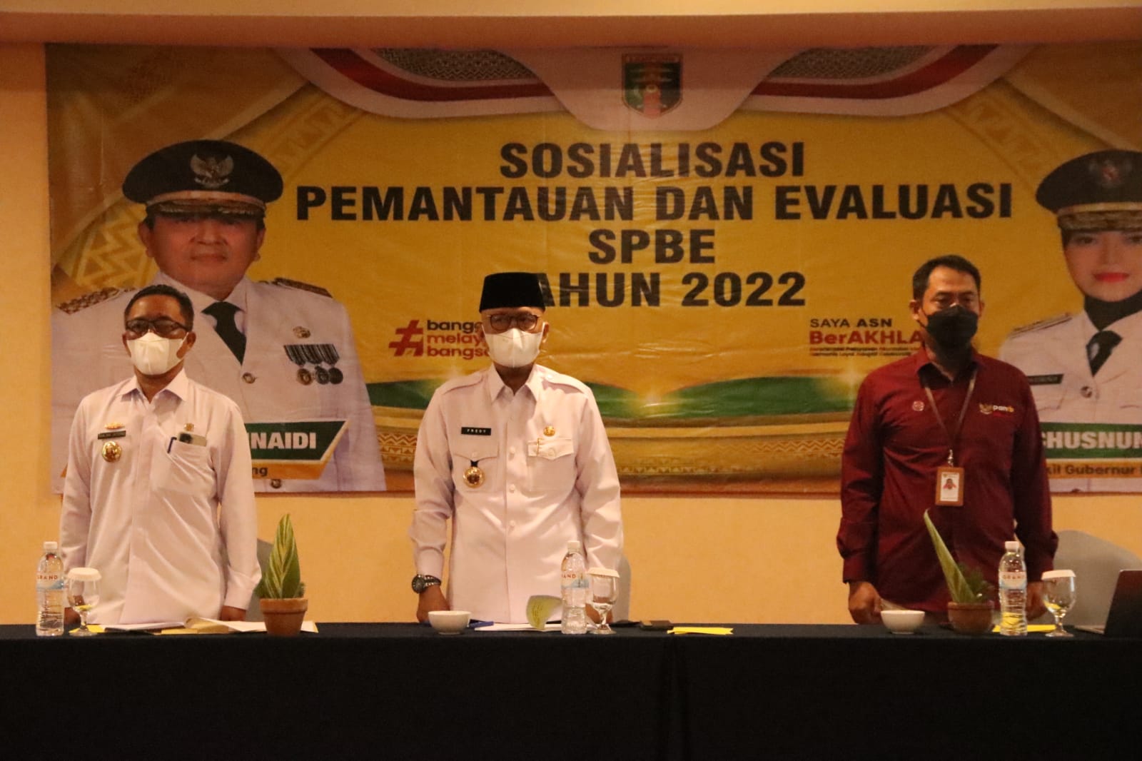 Pemprov Lampung Selenggarakan Sosialisasi Pemantauan Dan Evaluasi Sistem Pemerintahan Berbasis 9291