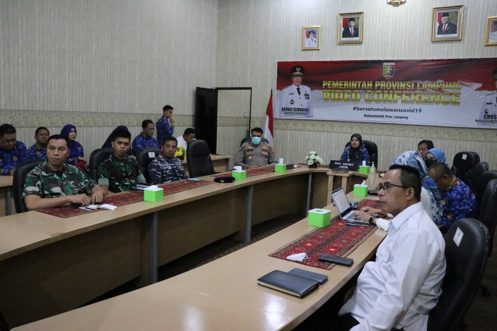 Pemprov Lampung Mengikuti Rapat Koordinasi Pengendalian Inflasi Daerah ...