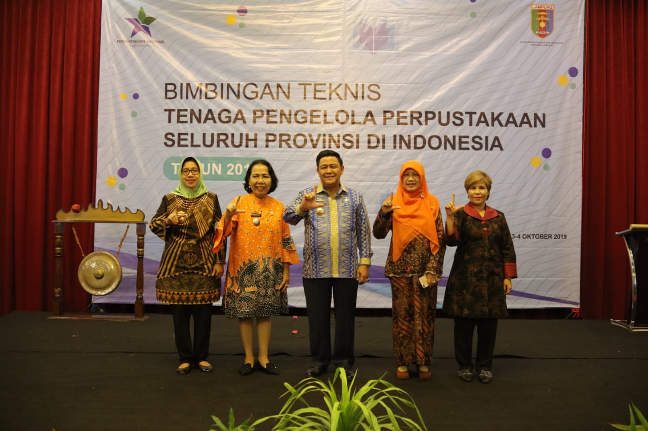 Bimtek Pengelola Perpustakaan 2019, Gubernur Arinal Berharap Perpustakaan Makin Mencerdaskan Masyarakat Lampung